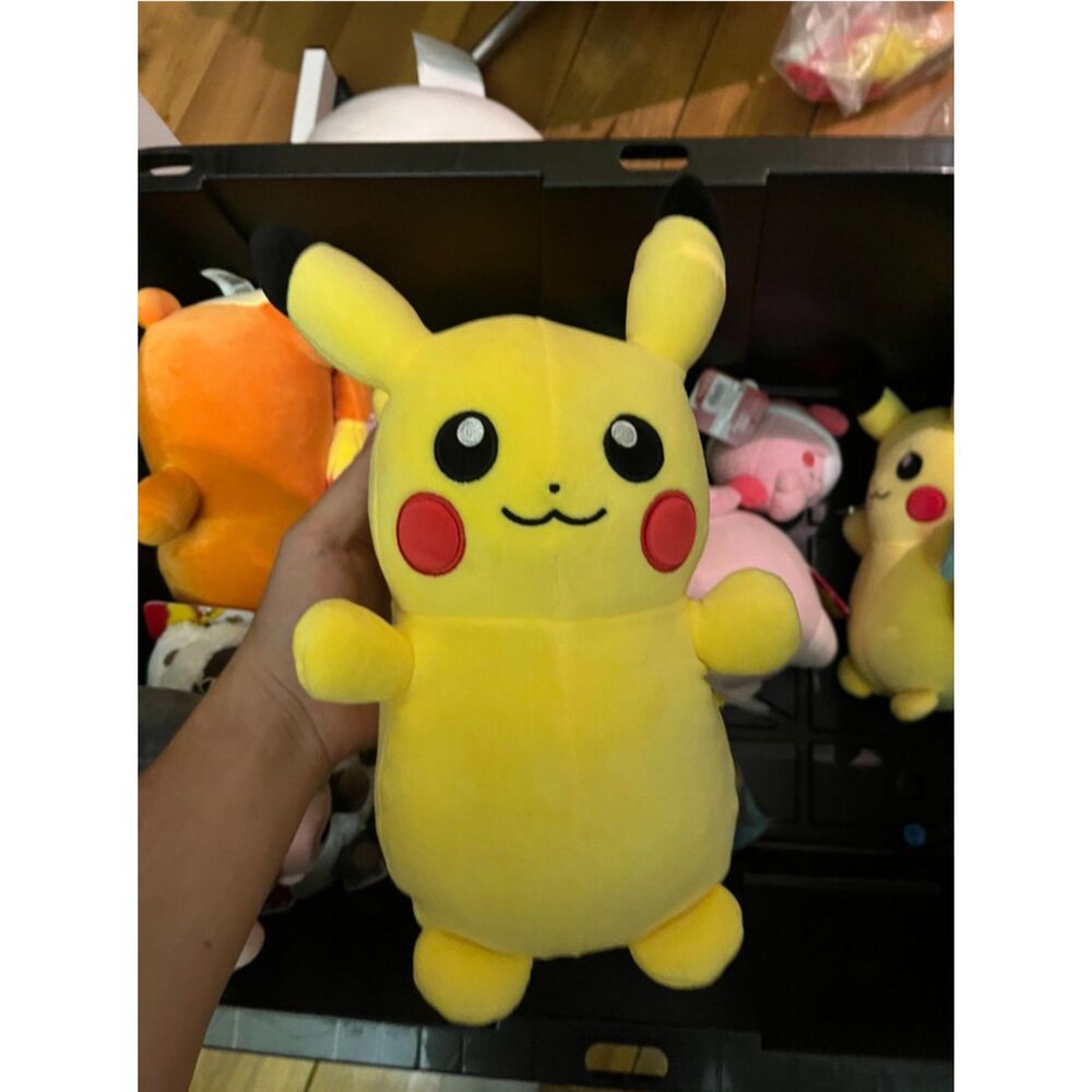 Pokemon Squishmallows Hug Mees Pikachu Plush Sealed Lot of 2